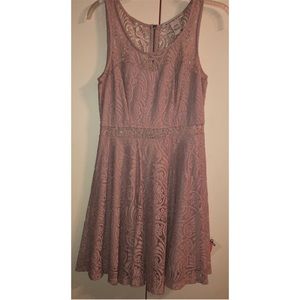 Rose lace dress